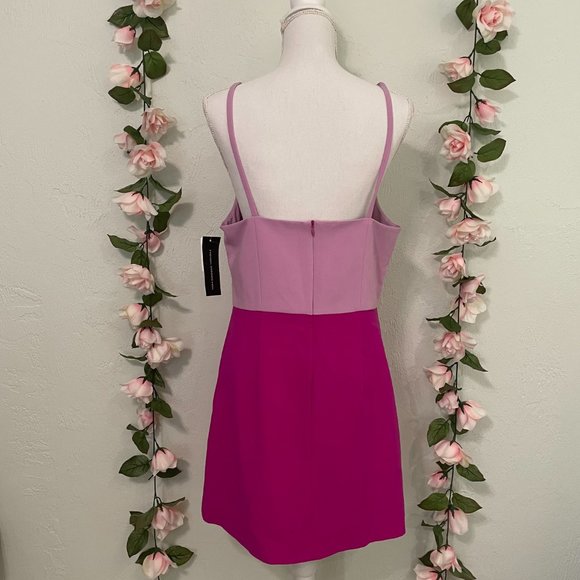NWT Color Block Whisper Dress French Connection - Picture 4 of 6